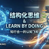 你是否经常“一听就会，一做就废”？为什么有些人说话总感觉“很靠谱”？为什么看某些内容会“不明觉厉”？为什么有人总在筹备却原地踏步？本文从大脑内存有限的前提出发，深入解析结构化思维如何对抗大脑去噪机制，并通过Learn By Doing的实践闭环实现知识内化，帮助你高效学习、摆脱困境。